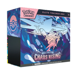 Набор карточек Pokémon TCG: Mega Evolution Chaos Rising Elite Trainer Box