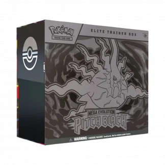 Набор карточек Pokémon TCG: Mega Evolution - Pitch Black Elite Trainer Box